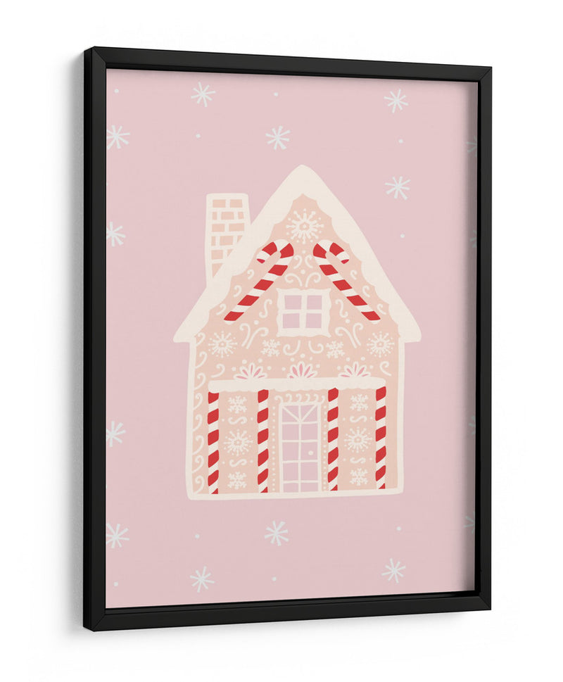 Casa de Jengibre Rosa - Talitha McQueen | Cuadro decorativo de Canvas Lab