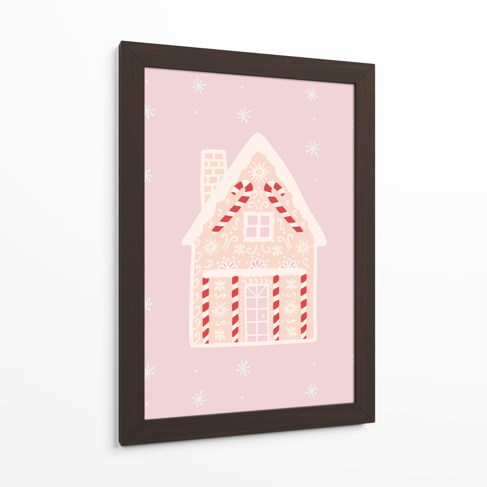 Casa de Jengibre Rosa - Talitha McQueen | Cuadro decorativo de Canvas Lab