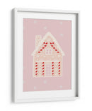 Casa de Jengibre Rosa - Talitha McQueen | Cuadro decorativo de Canvas Lab