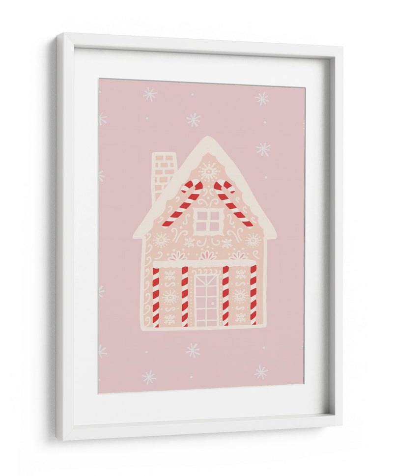 Casa de Jengibre Rosa - Talitha McQueen | Cuadro decorativo de Canvas Lab