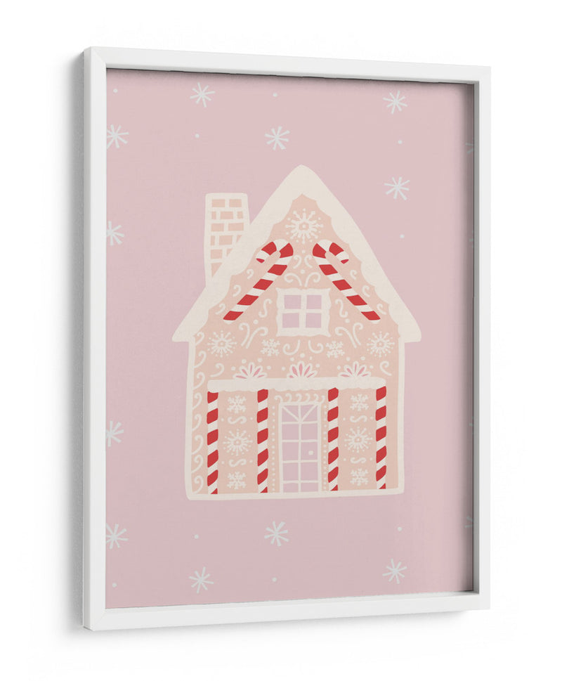 Casa de Jengibre Rosa - Talitha McQueen | Cuadro decorativo de Canvas Lab