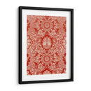 Tapiz Barroco En Rojo Ii - Vision Studio | Cuadro decorativo de Canvas Lab