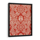 Tapiz Barroco En Rojo Ii - Vision Studio | Cuadro decorativo de Canvas Lab