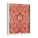 Tapiz Barroco En Rojo Ii - Vision Studio | Cuadro decorativo de Canvas Lab