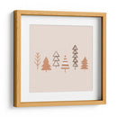 Ilustración de árboles de invierno - Orara Studio | Cuadro decorativo de Canvas Lab