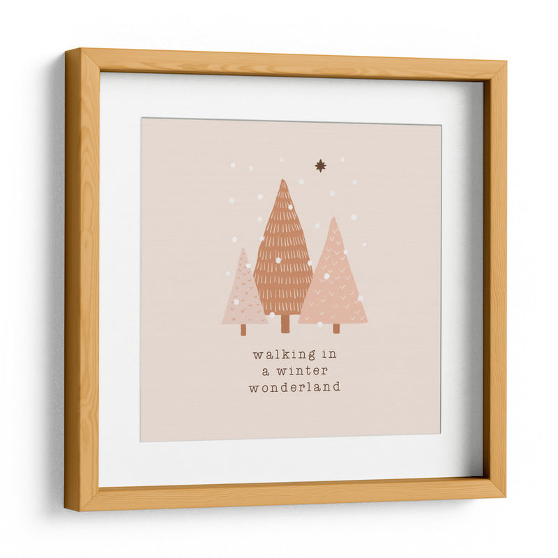 Caminando en un país de las maravillas invernal - Orara Studio | Cuadro decorativo de Canvas Lab