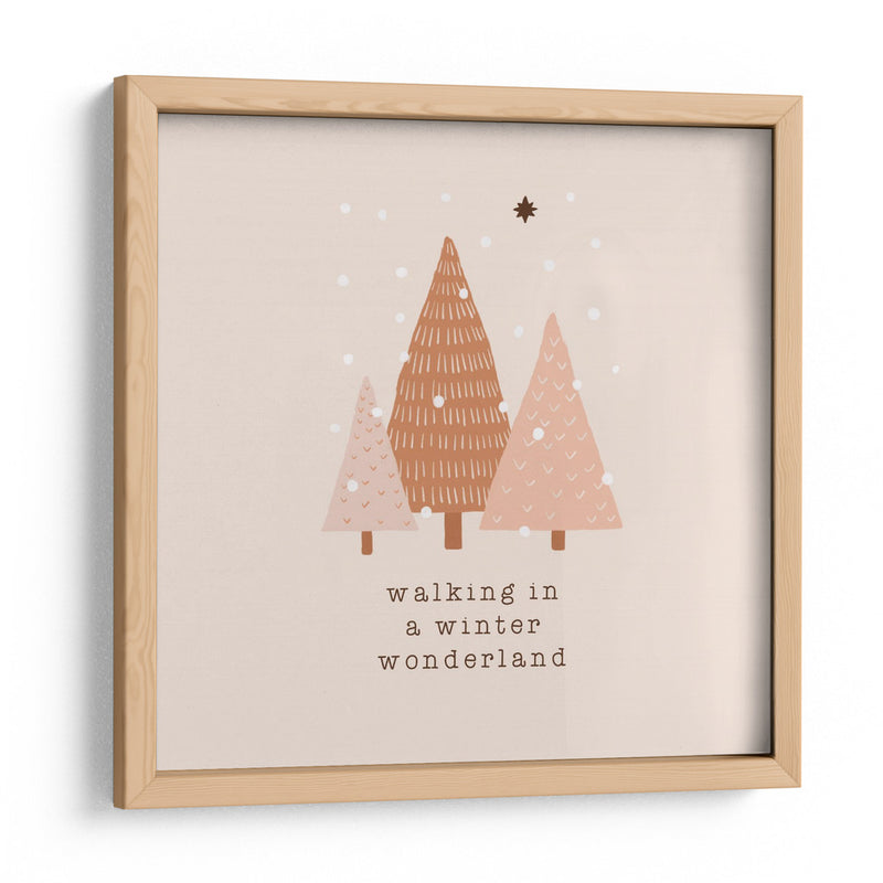 Caminando en un país de las maravillas invernal - Orara Studio | Cuadro decorativo de Canvas Lab