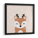 Nieve un Ciervo - Orara Studio | Cuadro decorativo de Canvas Lab