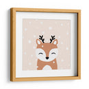 Nieve un Ciervo - Orara Studio | Cuadro decorativo de Canvas Lab
