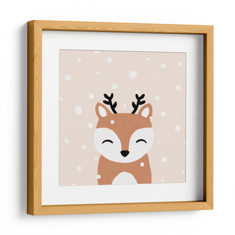 Nieve un Ciervo - Orara Studio | Cuadro decorativo de Canvas Lab