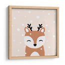 Nieve un Ciervo - Orara Studio | Cuadro decorativo de Canvas Lab