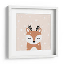 Nieve un Ciervo - Orara Studio | Cuadro decorativo de Canvas Lab