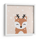 Nieve un Ciervo - Orara Studio | Cuadro decorativo de Canvas Lab