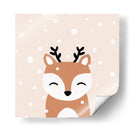 Nieve un Ciervo - Orara Studio | Cuadro decorativo de Canvas Lab