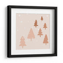 Árboles invernales en colores pastel - Orara Studio | Cuadro decorativo de Canvas Lab