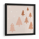 Árboles invernales en colores pastel - Orara Studio | Cuadro decorativo de Canvas Lab