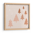 Árboles invernales en colores pastel - Orara Studio | Cuadro decorativo de Canvas Lab