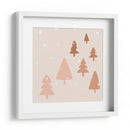 Árboles invernales en colores pastel - Orara Studio | Cuadro decorativo de Canvas Lab