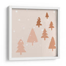 Árboles invernales en colores pastel - Orara Studio | Cuadro decorativo de Canvas Lab