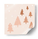Árboles invernales en colores pastel - Orara Studio | Cuadro decorativo de Canvas Lab