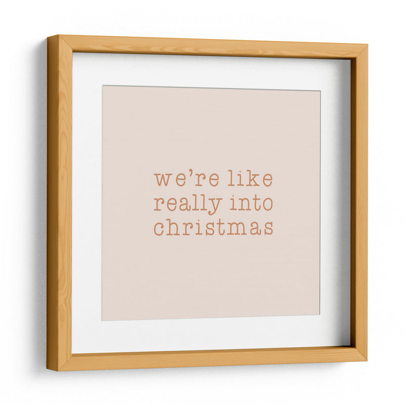 Me gusta mucho la Navidad - Orara Studio | Cuadro decorativo de Canvas Lab