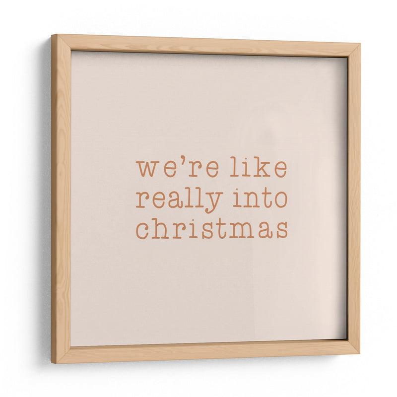 Me gusta mucho la Navidad - Orara Studio | Cuadro decorativo de Canvas Lab
