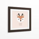 Oh Ciervo El Invierno Está Aquí - Orara Studio | Cuadro decorativo de Canvas Lab