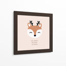 Oh Ciervo El Invierno Está Aquí - Orara Studio | Cuadro decorativo de Canvas Lab