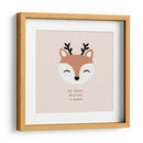 Oh Ciervo El Invierno Está Aquí - Orara Studio | Cuadro decorativo de Canvas Lab