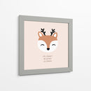 Oh Ciervo El Invierno Está Aquí - Orara Studio | Cuadro decorativo de Canvas Lab