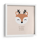 Oh Ciervo El Invierno Está Aquí - Orara Studio | Cuadro decorativo de Canvas Lab