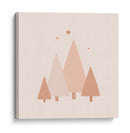 Árboles y Estrellas Minimalistas - Orara Studio | Cuadro decorativo de Canvas Lab