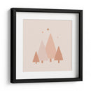 Árboles y Estrellas Minimalistas - Orara Studio | Cuadro decorativo de Canvas Lab