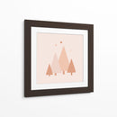 Árboles y Estrellas Minimalistas - Orara Studio | Cuadro decorativo de Canvas Lab