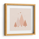 Árboles y Estrellas Minimalistas - Orara Studio | Cuadro decorativo de Canvas Lab