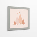 Árboles y Estrellas Minimalistas - Orara Studio | Cuadro decorativo de Canvas Lab