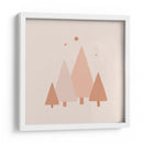 Árboles y Estrellas Minimalistas - Orara Studio | Cuadro decorativo de Canvas Lab