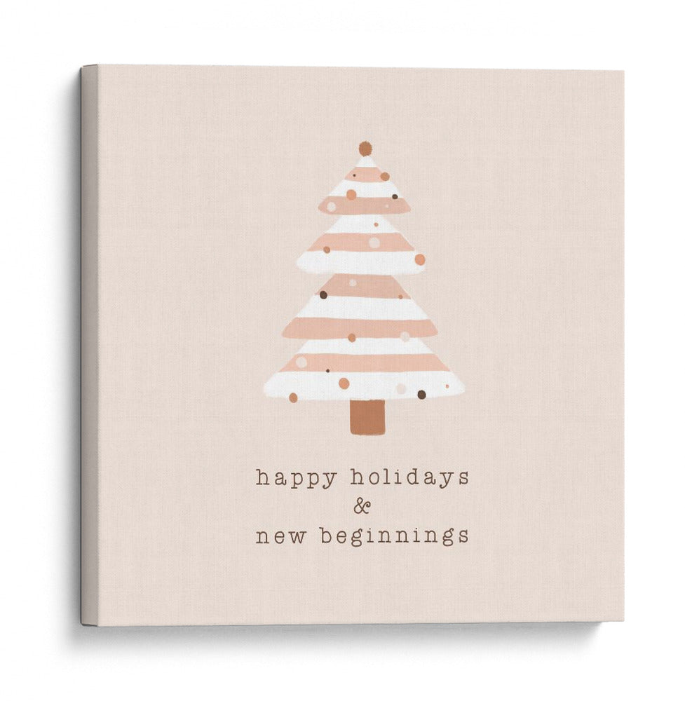 Felices Fiestas y un Nuevo Comienzo - Orara Studio | Cuadro decorativo de Canvas Lab