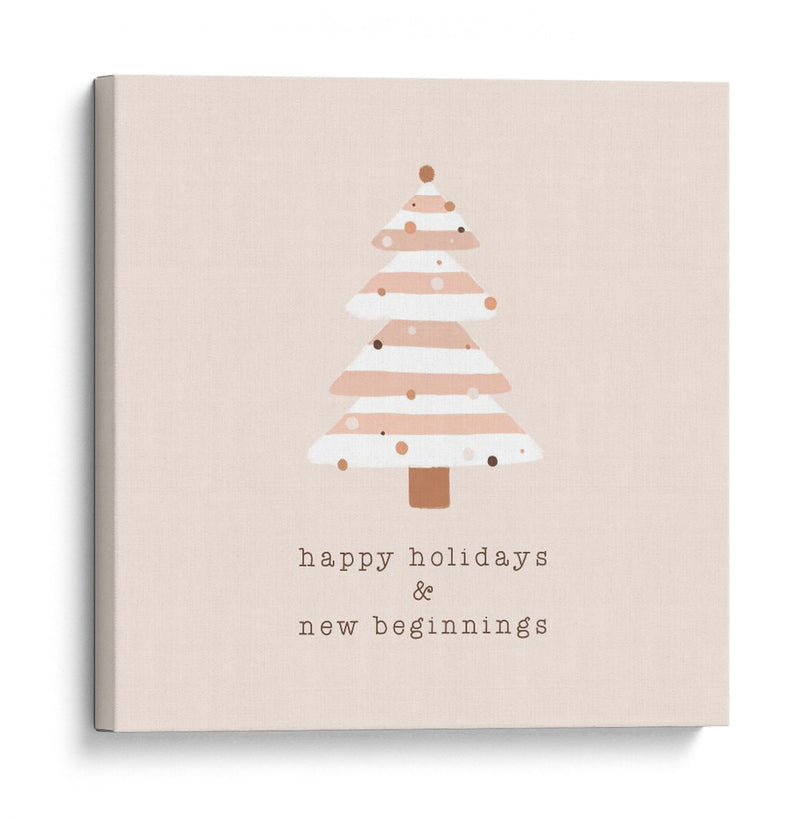 Felices Fiestas y un Nuevo Comienzo - Orara Studio | Cuadro decorativo de Canvas Lab