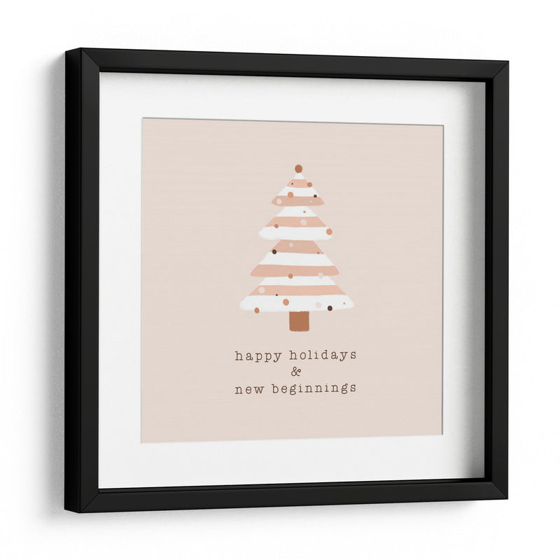 Felices Fiestas y un Nuevo Comienzo - Orara Studio | Cuadro decorativo de Canvas Lab