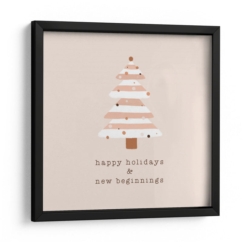 Felices Fiestas y un Nuevo Comienzo - Orara Studio | Cuadro decorativo de Canvas Lab