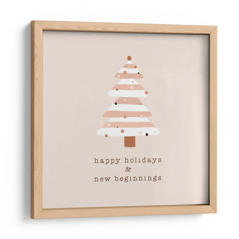 Felices Fiestas y un Nuevo Comienzo - Orara Studio | Cuadro decorativo de Canvas Lab