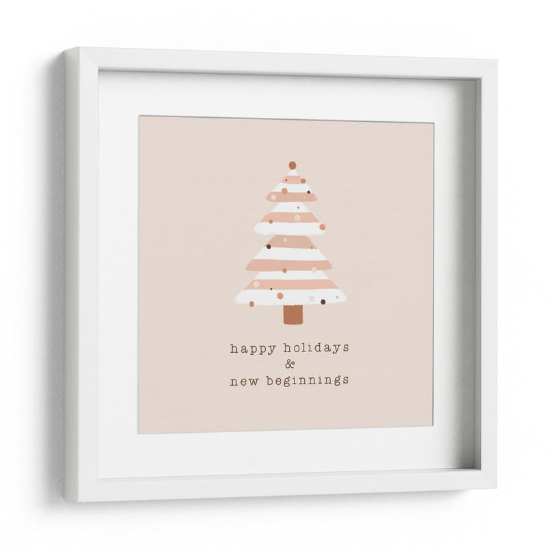 Felices Fiestas y un Nuevo Comienzo - Orara Studio | Cuadro decorativo de Canvas Lab