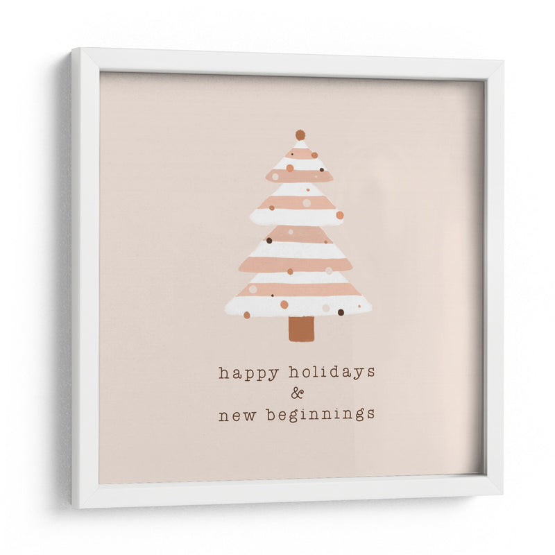Felices Fiestas y un Nuevo Comienzo - Orara Studio | Cuadro decorativo de Canvas Lab