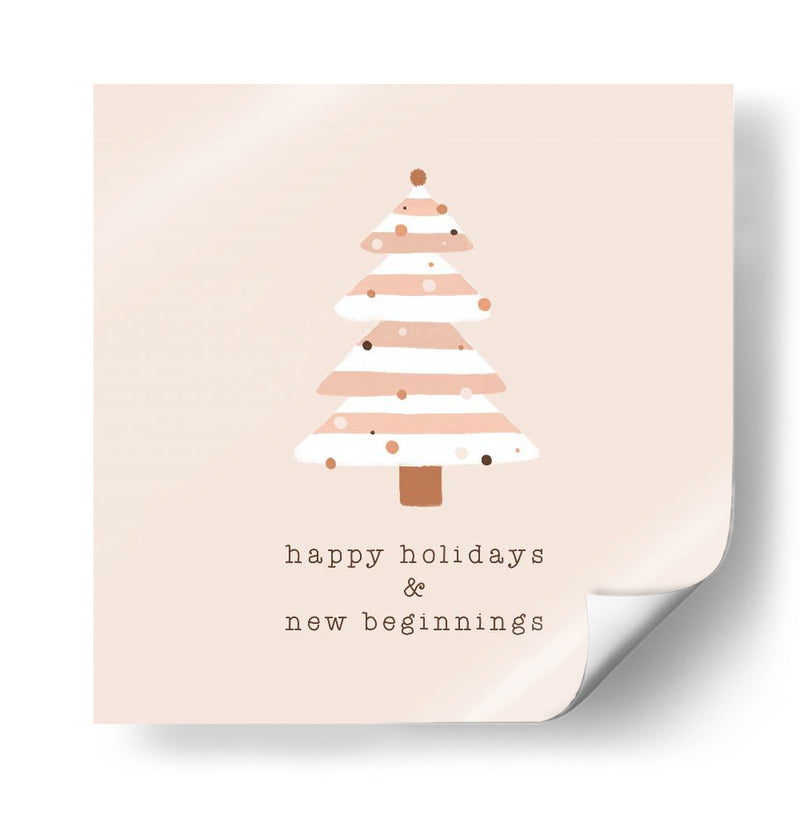 Felices Fiestas y un Nuevo Comienzo - Orara Studio | Cuadro decorativo de Canvas Lab