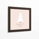 ¡Felices Fiestas Ho Ho Ho! - Orara Studio | Cuadro decorativo de Canvas Lab
