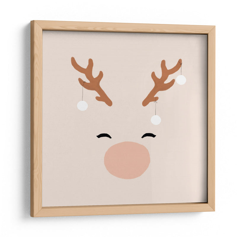 Ciervo a Baubles - Orara Studio | Cuadro decorativo de Canvas Lab