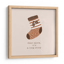 Querido Santa Es una Larga Historia - Orara Studio | Cuadro decorativo de Canvas Lab