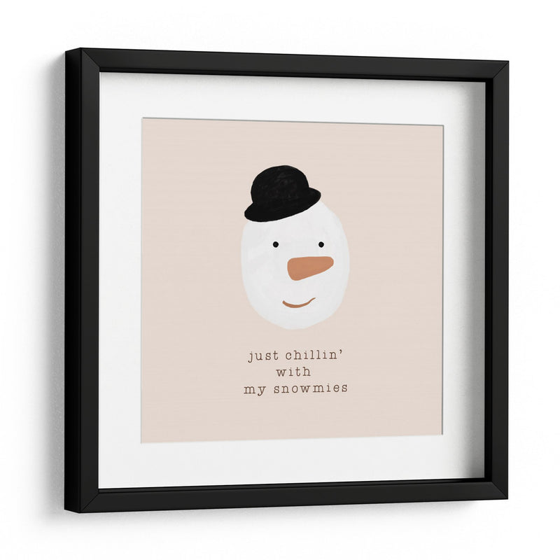 Relajándome con mis Snowmies - Orara Studio | Cuadro decorativo de Canvas Lab