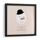 Relajándome con mis Snowmies - Orara Studio | Cuadro decorativo de Canvas Lab